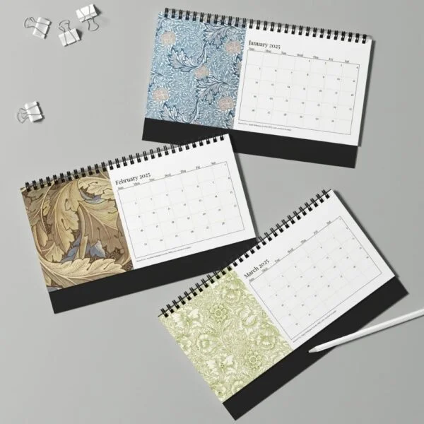 William Morris - Arbutus | Desk Calendar - Image 2