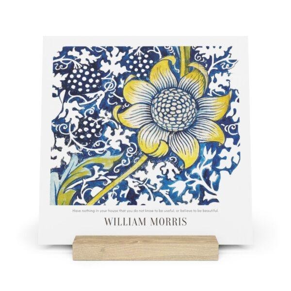 Gallery Board with Stand by William Morris: Kennet, Inspirational Quotes, Gifts For Coworkers