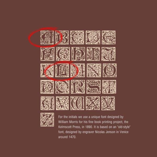 William Morris: African Marigold, a perpetual calendar as your very own personalized planner