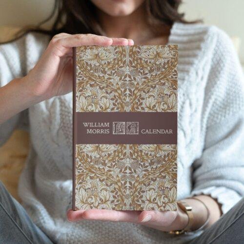 William Morris: African Marigold, a perpetual calendar as your very own personalized planner