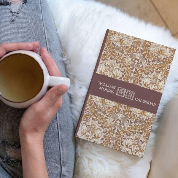 William Morris: African Marigold, a perpetual calendar as your very own personalized planner