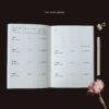 William Morris: African Marigold, a perpetual calendar as your very own personalized planner