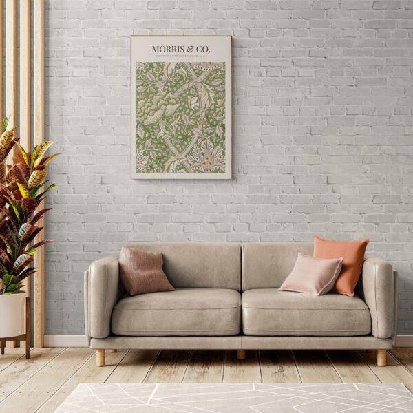 William Morris 'Windrush' Print: Cottagecore Floral Art