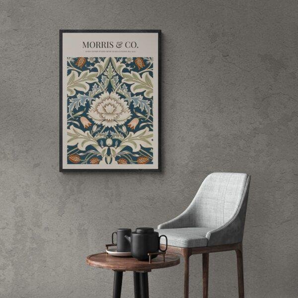 William Morris 'Severn' Print: Victorian Arts & Crafts Decor
