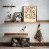 William Morris Crested Bird Print: Arts & Crafts, Cottagecore Decor