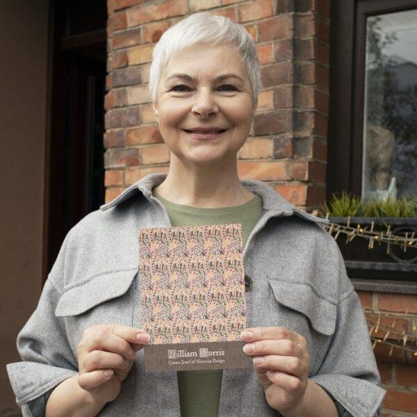 William Morris Daffodil Greeting Cards: Victorian Art, Set of 10