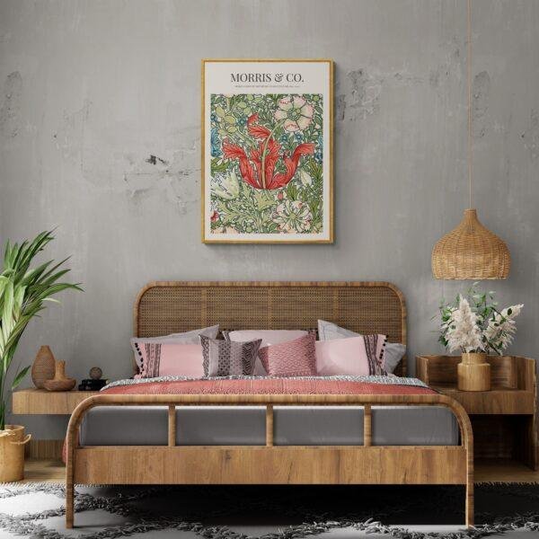 William Morris 'Compton' Print: Victorian Cottagecore Decor