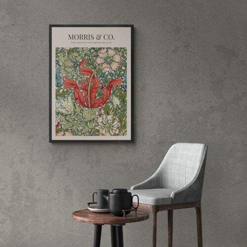William Morris 'Compton' Print: Victorian Cottagecore Decor