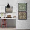 William Morris Pimpernel Print Set: Cottagecore Decor