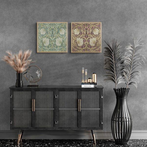 William Morris Pimpernel Print Set: Cottagecore Decor