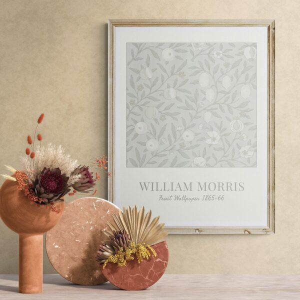 William Morris "Fruit" Poster: Arts & Crafts, Cottagecore Decor