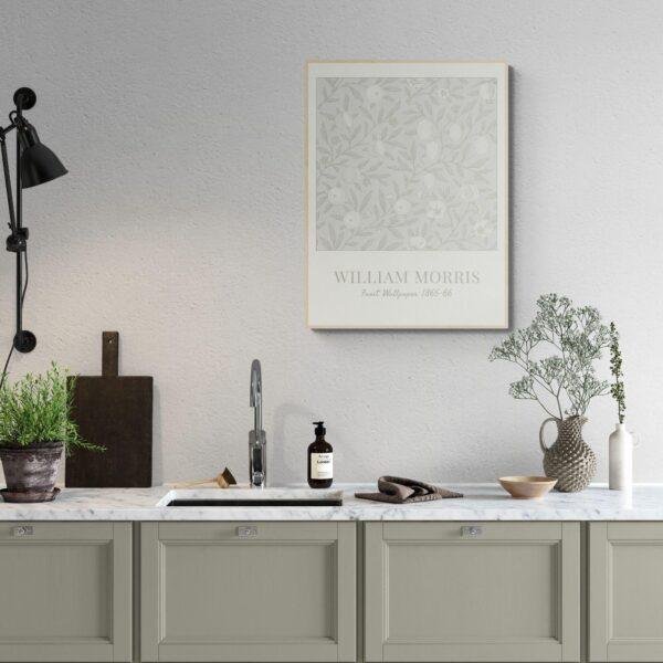William Morris "Fruit" Poster: Arts & Crafts, Cottagecore Decor