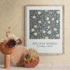 William Morris Fruit Poster: Cottagecore Pomegranate Print