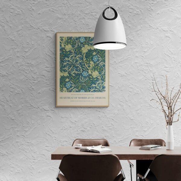 William Morris Seaweed Print: Victorian Cottagecore Wall Art