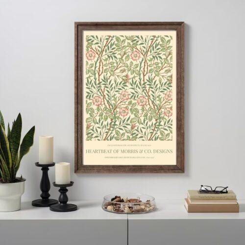 Sweetbriar William Morris Print: Victorian Cottagecore Wall Art