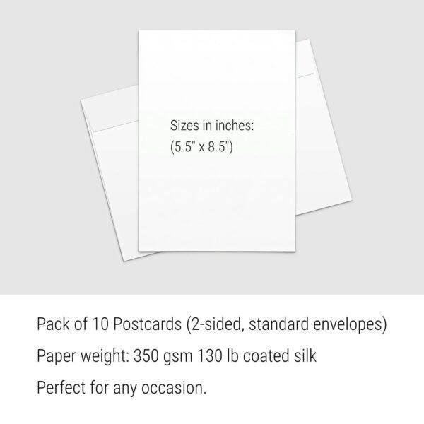 William Morris Floral Greeting Cards: Victorian Art, Set of 10