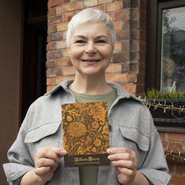 William Morris Greeting Cards: Arts & Crafts Floral Design