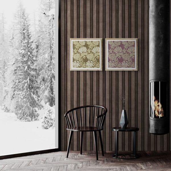 William Morris Chrysanthemum Print Set: Cottagecore Floral Wall Art