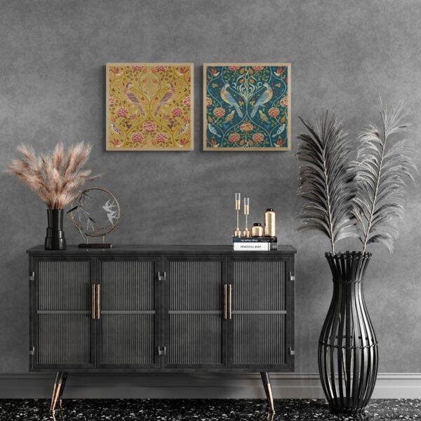 William Morris 'Seasons' Art Print Set: Cottagecore Home Decor