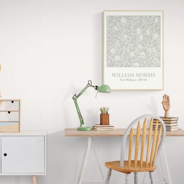 William Morris "Fruit" Poster: Arts & Crafts, Cottagecore Decor