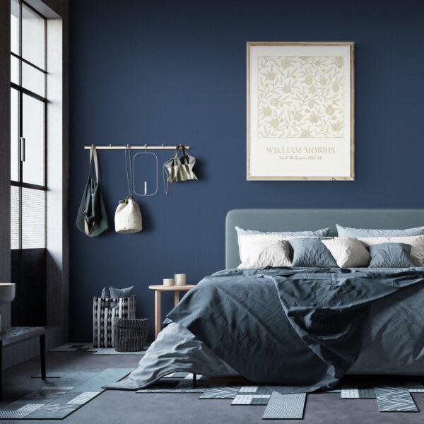 William Morris Fruit Print: Cottagecore Pomegranate Poster