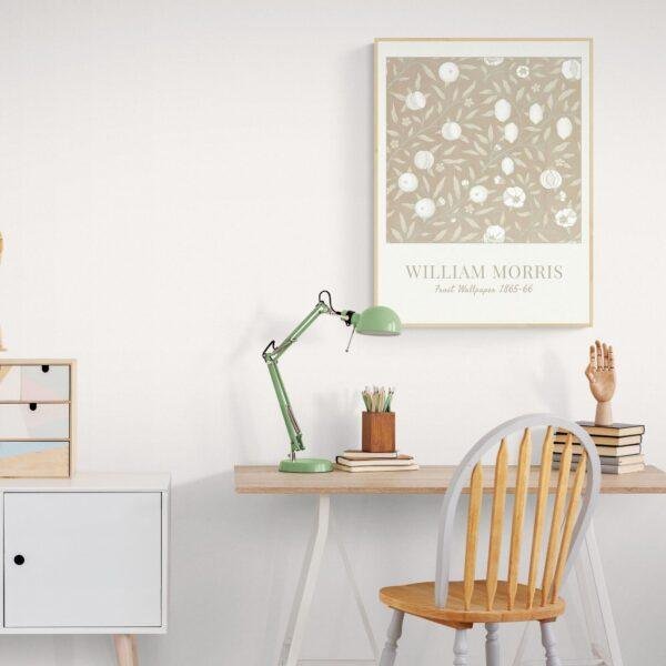 William Morris "Fruit" Poster: Arts & Crafts Cottagecore Wall Art