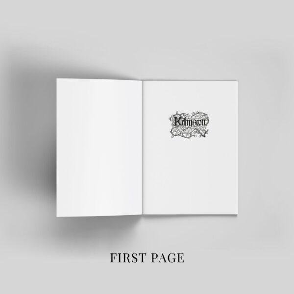 William Morris Pocket Notebook | Corncockle Floral Arts & Crafts Design
