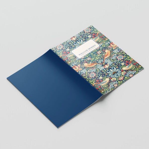 il_fullxfull.6108698178_2qfn.jpg William Morris Strawberry Thief Pocket Notebook | Arts & Crafts Floral Sketchbook