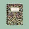 William Morris Floral Notebook | Arts & Crafts Style, Coil Bound