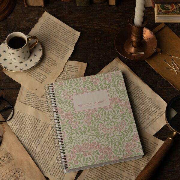 William Morris Michaelmas Daisy Notebook | Floral Arts & Crafts Journal