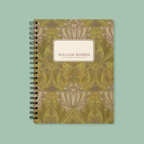 William Morris Helena Notebook | Vintage Floral A5 Journal