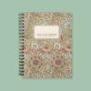William Morris Notebook | Corncockle Floral Design, A5 Coil Bound