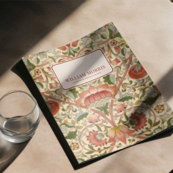 William Morris Loddon Pocket Notebook | Floral Arts & Crafts Sketchbook