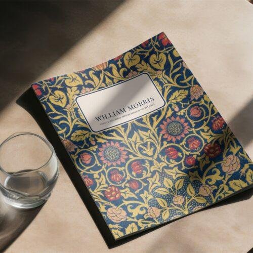 William Morris Pocket Notebook | Vintage Floral Arts & Crafts
