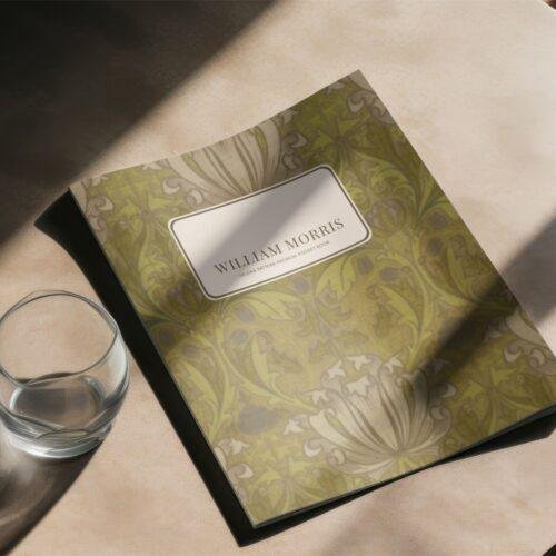 William Morris Pocket Notebook | Helena Floral Arts & Crafts Design