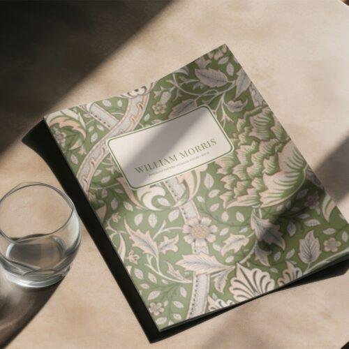William Morris Pocket Notebook | Floral Arts & Crafts Design