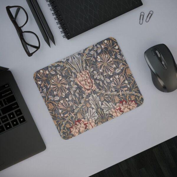 William Morris Mouse Pad – Honeysuckle Woodland Desk Accessory