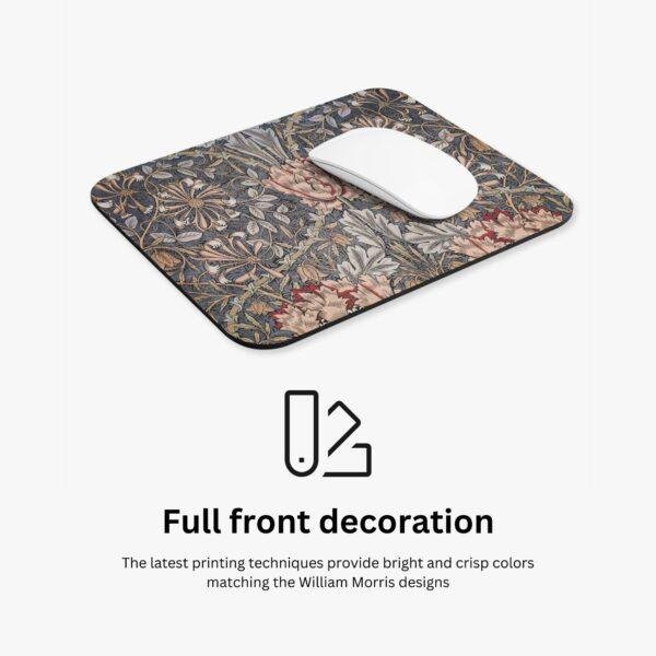 William Morris Mouse Pad – Honeysuckle Woodland Desk Accessory