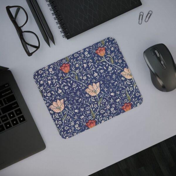William Morris Mouse Pad - Medway, Desk Organization, Non-Slip Rubber Base