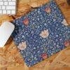 William Morris Mouse Pad - Medway, Desk Organization, Non-Slip Rubber Base