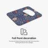 William Morris Mouse Pad - Medway, Desk Organization, Non-Slip Rubber Base