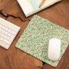 William Morris Mouse Pad - Willow Bough, Desk Organization, Non-Slip Rubber Base