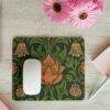 il_fullxfull.6128453854_q6et.jpg William Morris Mouse Pad - Violet & Columbine, Desk Organization, Non-Slip Rubber Base