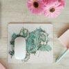 il_fullxfull.6128459654_o43x.jpg William Morris Mouse Pad - Anemone, Desk Organization, Non-Slip Rubber Base