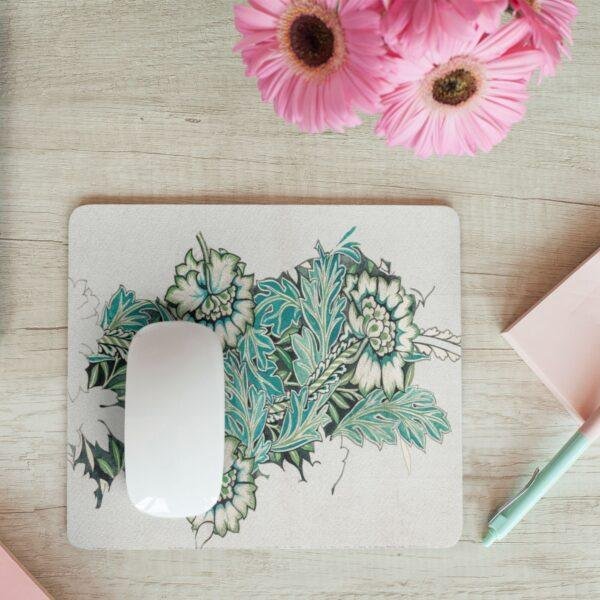 il_fullxfull.6128459654_o43x.jpg William Morris Mouse Pad - Anemone, Desk Organization, Non-Slip Rubber Base