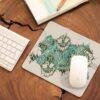 il_fullxfull.6128459656_bd17.jpg William Morris Mouse Pad - Anemone, Desk Organization, Non-Slip Rubber Base