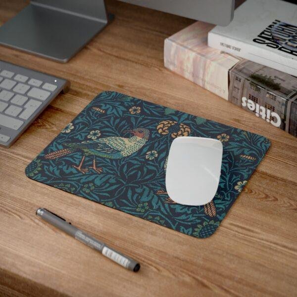 William Morris Mouse Pad - Birds, Desk Organization, Non-Slip Rubber Base