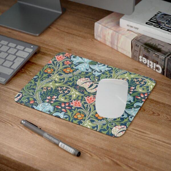 William Morris Mouse Pad - Golden Lily, Desk Organization, Non-Slip Rubber Base