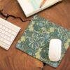 William Morris Mouse Pad - Seaweed, Desk Organization, Non-Slip Rubber Base