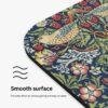 William Morris Mouse Pad - Strawberry Thief, Desk Organization, Non-Slip Rubber Base
